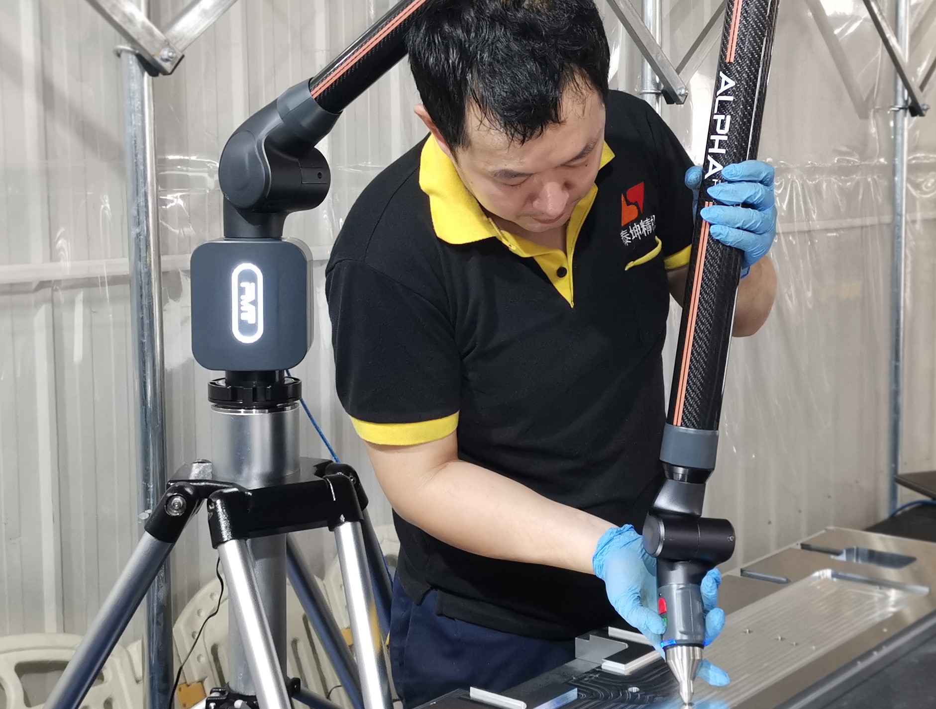 7軸關(guān)節(jié)臂便攜式三坐標(biāo)測(cè)量機(jī)PMT-ALPHA-P